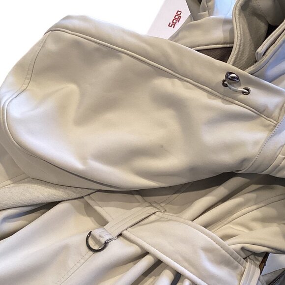 Calvin Klein Hooded Trench Coat XS Water Wind Resistant 75N - Picture 9 of 15